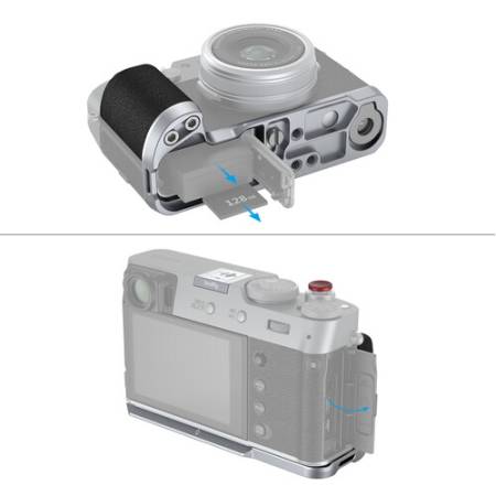 SmallRig 4555B - płytka L-kształtna z uchwytem do FUJI